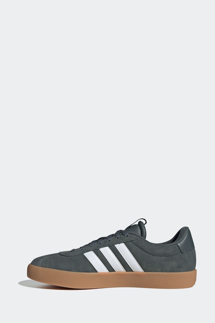 adidas Dark Green VL Court 3.0 Trainers - Image 2 of 9