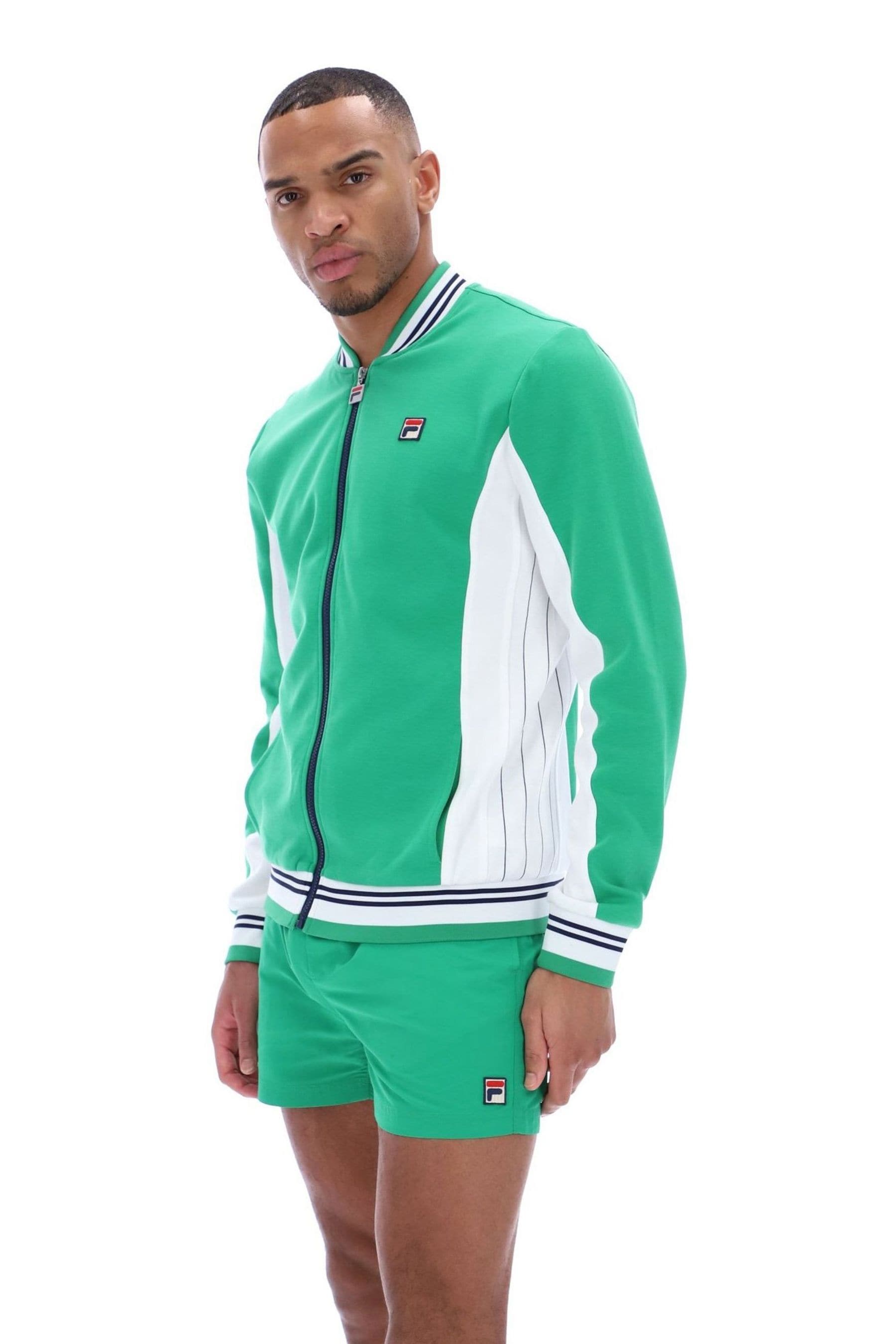 Fila jacket green discount