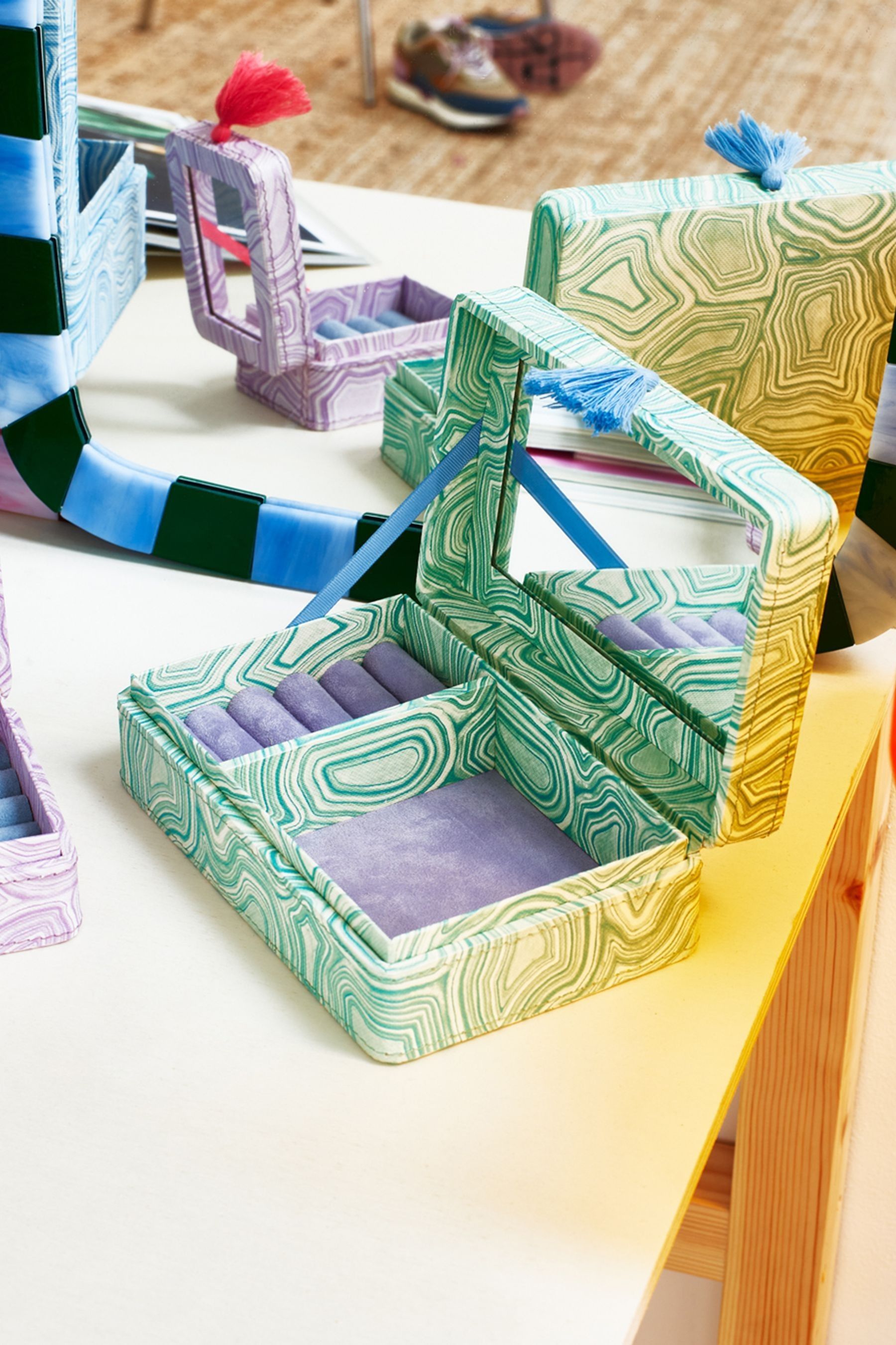 Oliver bonas travel jewellery box discount