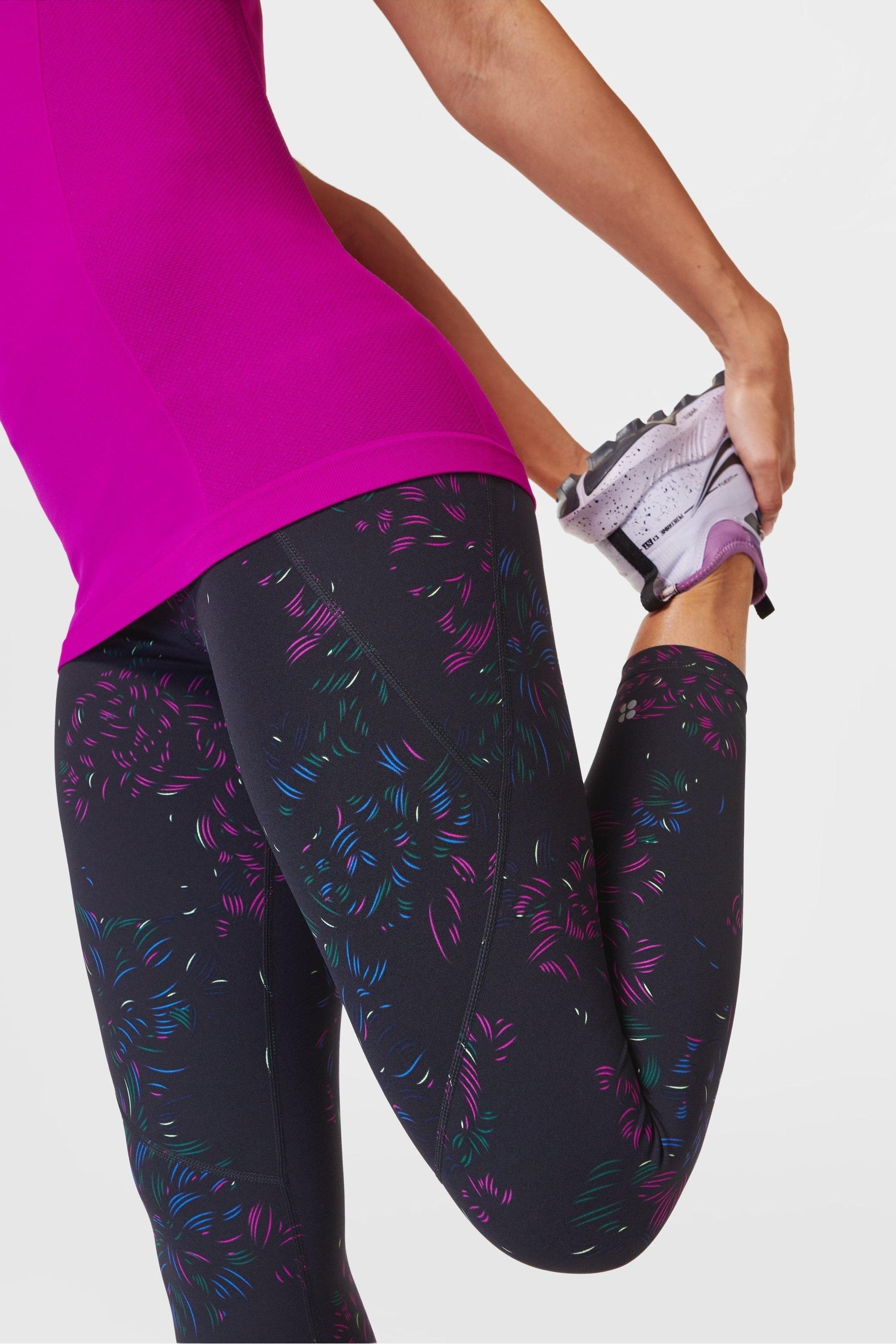 Buy Sweaty Betty Black Floral Stroke Print 7 8 Length Power Workout Leggings from Next Luxembourg