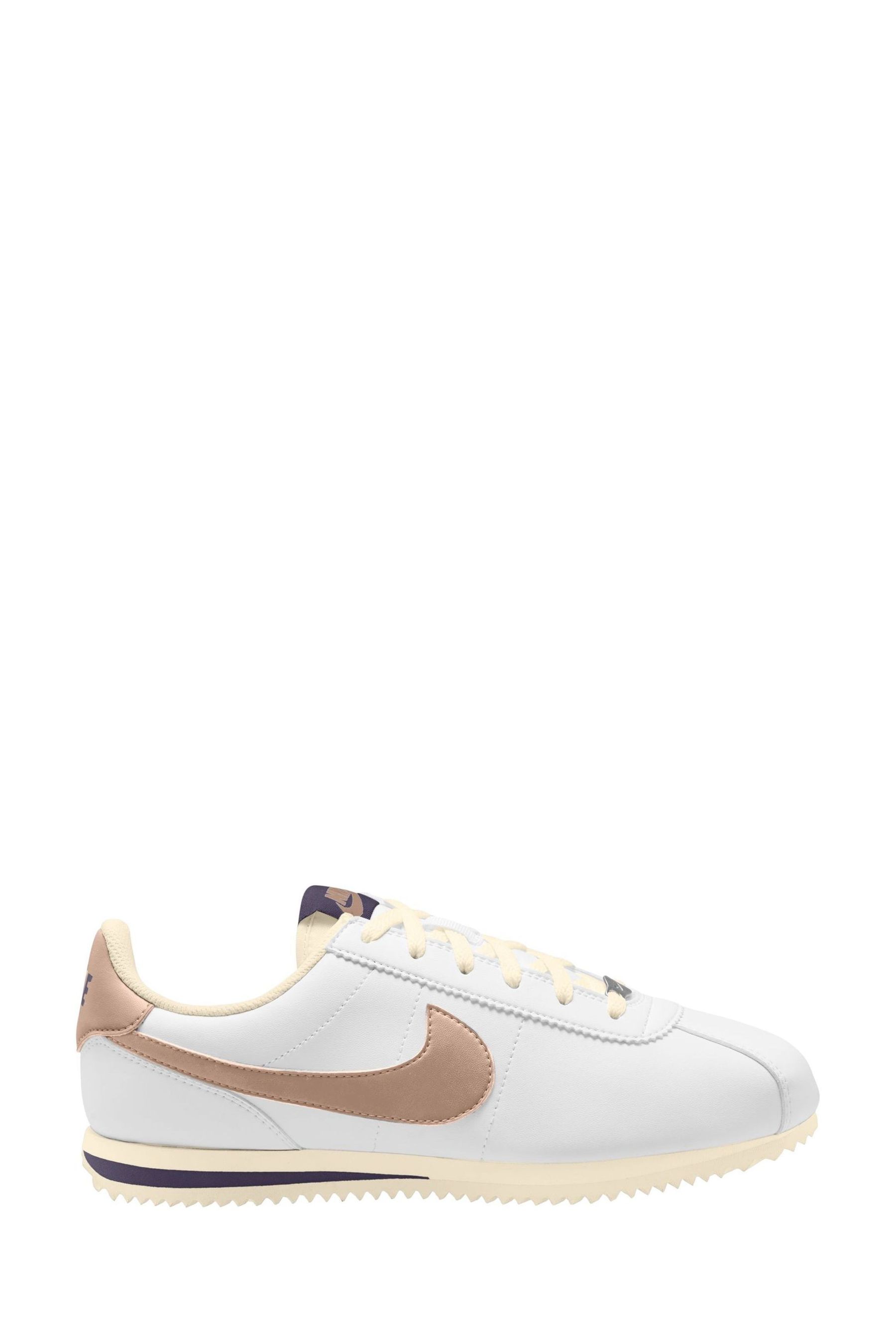 Buy Nike Natural Youth Cortez Trainers from Next Denmark