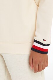 Tommy Hilfiger Cream Monogram Hoodie - Image 3 of 6