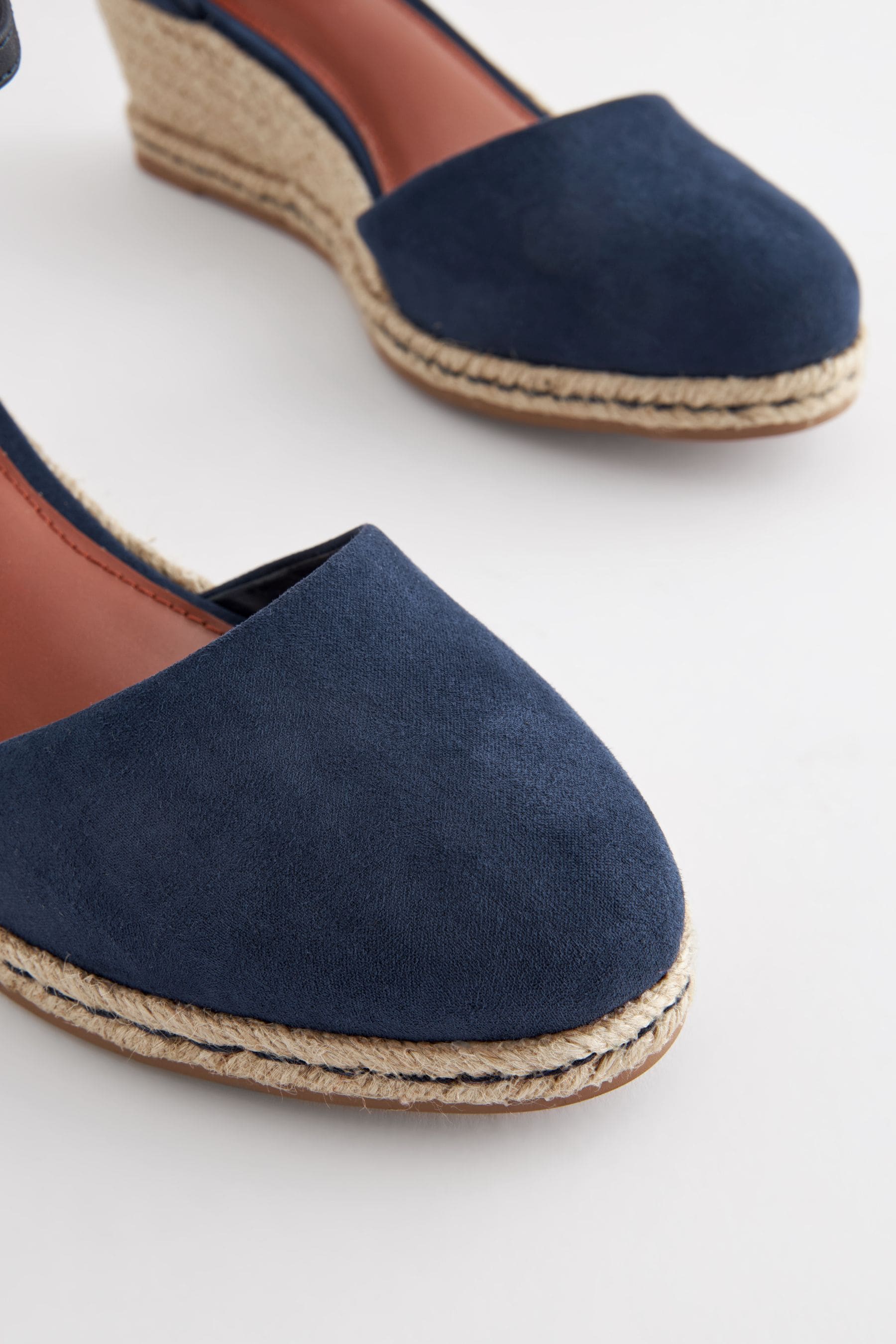 Navy wedges closed toe shop
