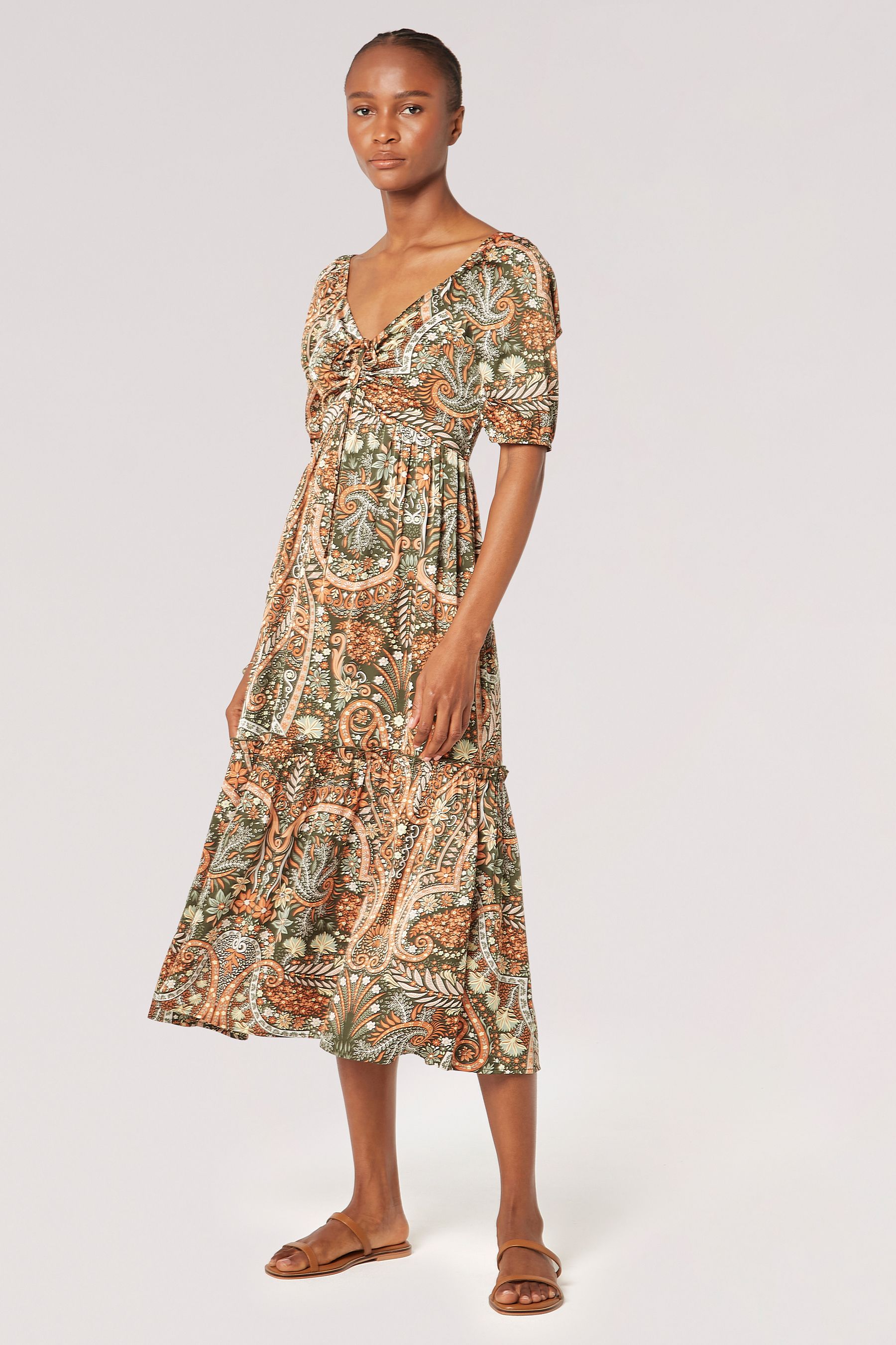 Satin boho dress clearance