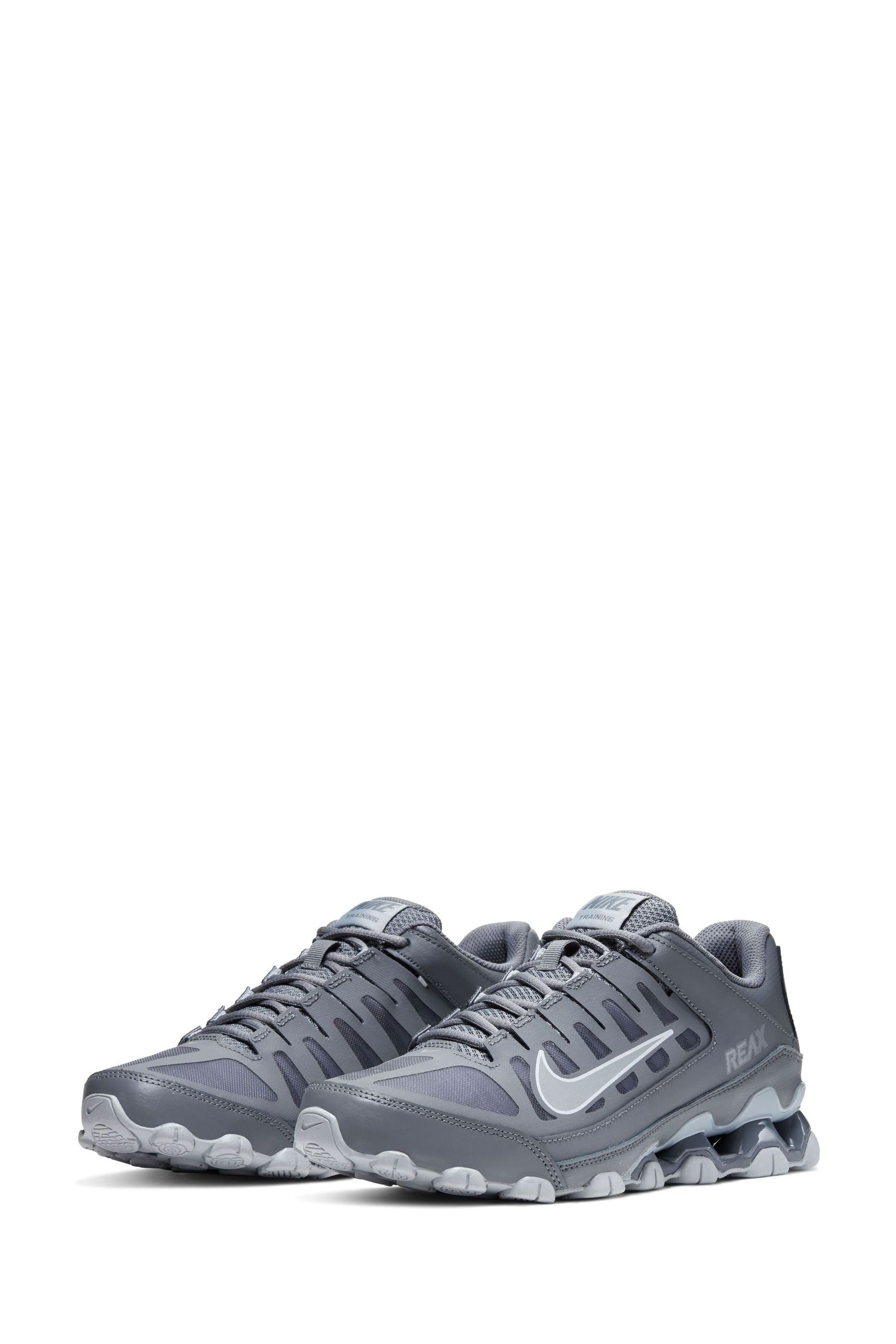 Buy Nike Grey Reax 8 TR Gym Trainers from Next Luxembourg