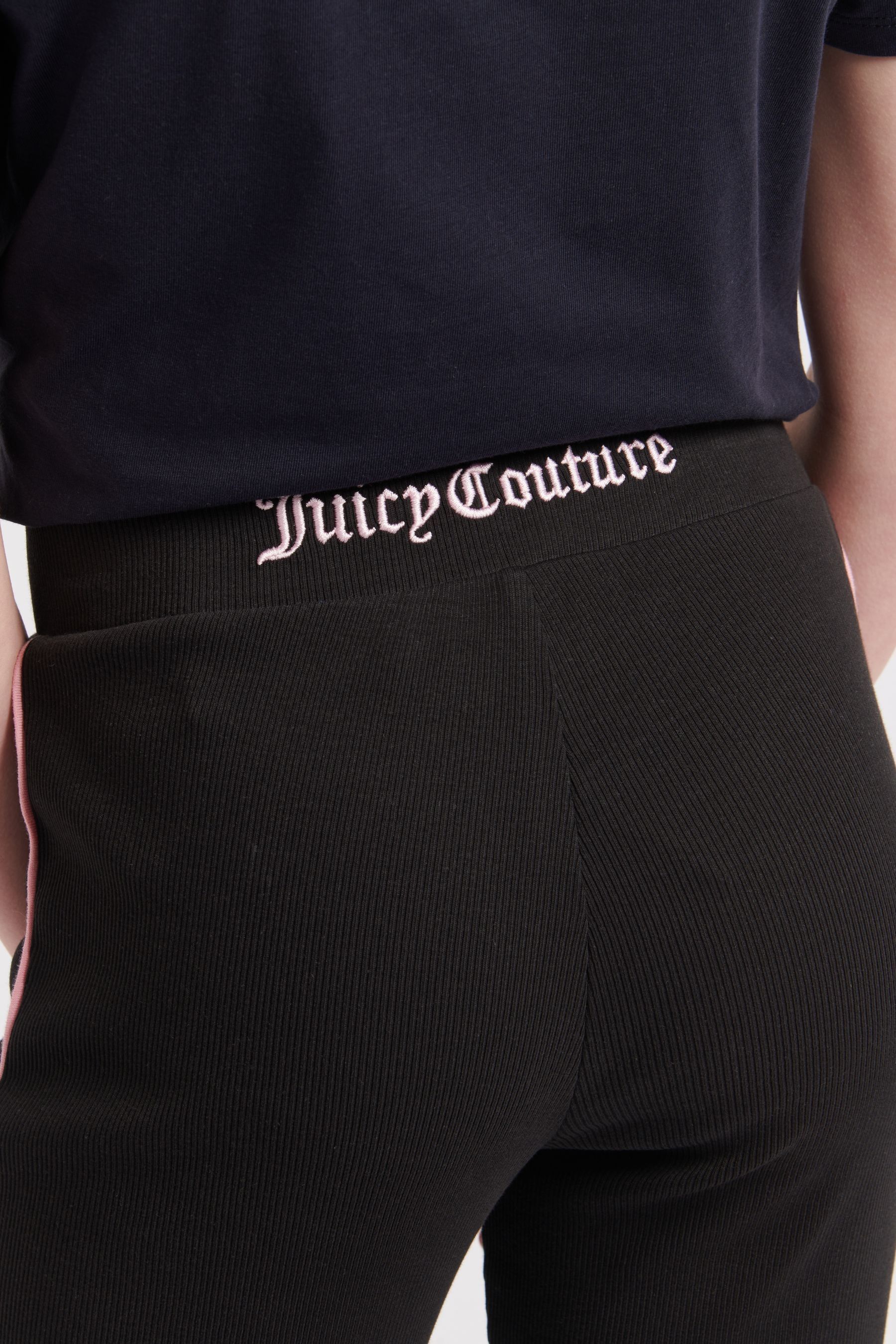 Buy Juicy Couture Black Girls Flared Leggings from Next Canada