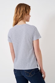 Crew Clothing Perfect V-Neck Slub T-Shirt - Image 2 of 5