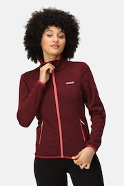 Regatta Red Womens Newhill Full Zip Fleece - Image 6 of 9