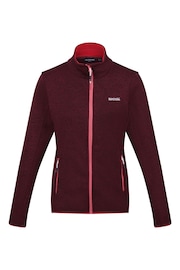 Regatta Red Womens Newhill Full Zip Fleece - Image 7 of 9