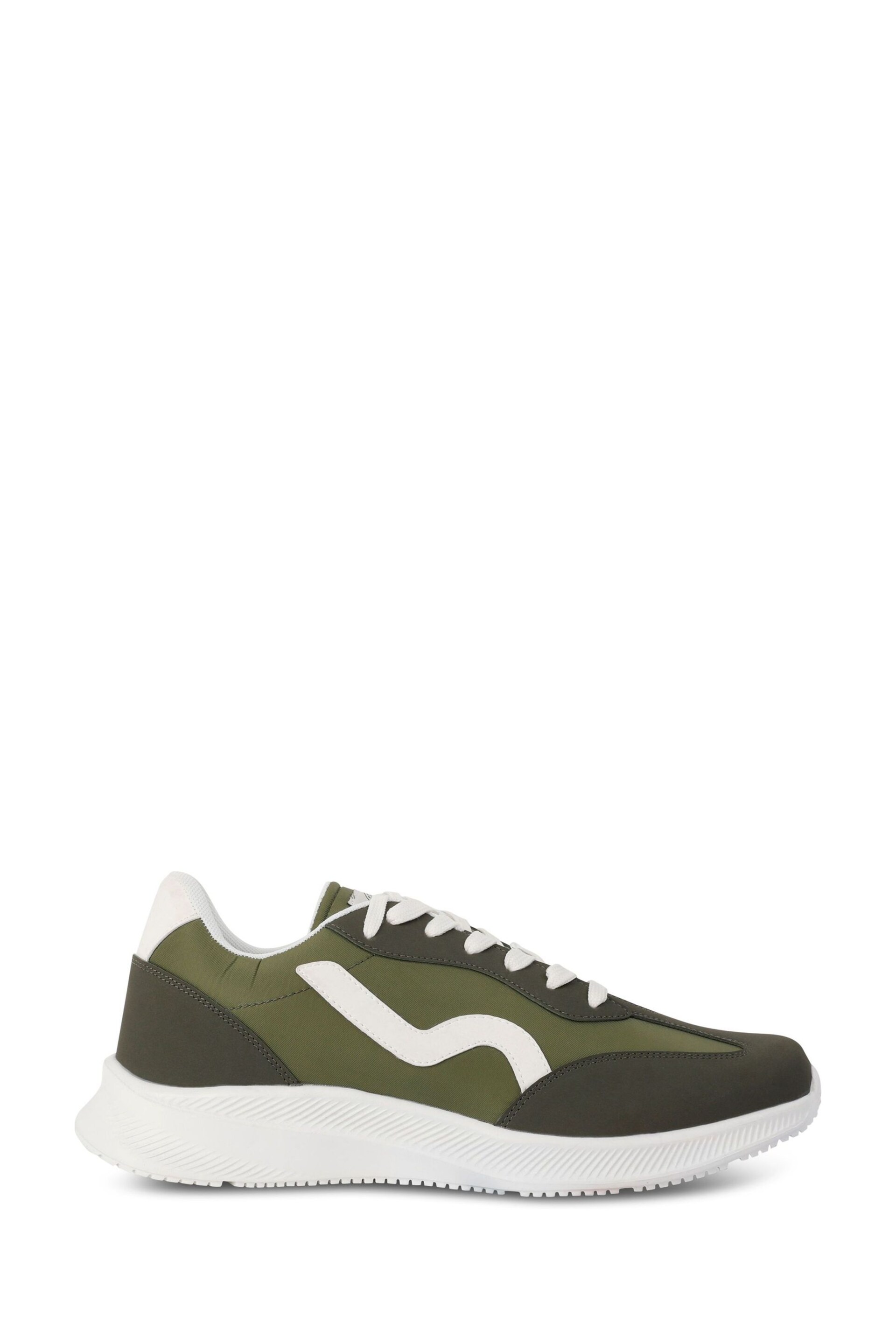 Regatta Green Marine Retro Trainers - Image 1 of 6