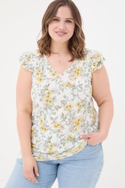 FatFace Katy Natural Citrus Tunic - Image 5 of 7