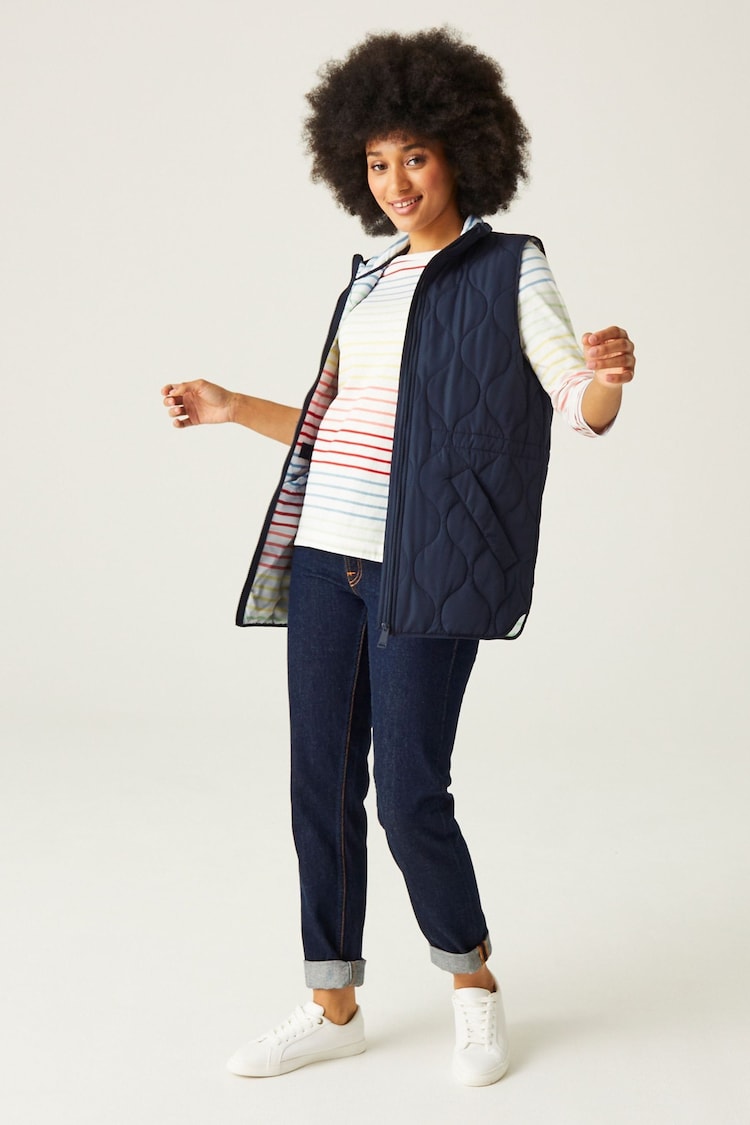 Regatta Blue Courcelle Quilted Gilet - Image 1 of 9