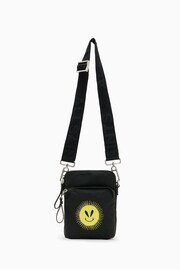 AllSaints Black/Yellow Falcon Bag - Image 2 of 6