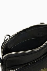 AllSaints Black/Yellow Falcon Bag - Image 4 of 6