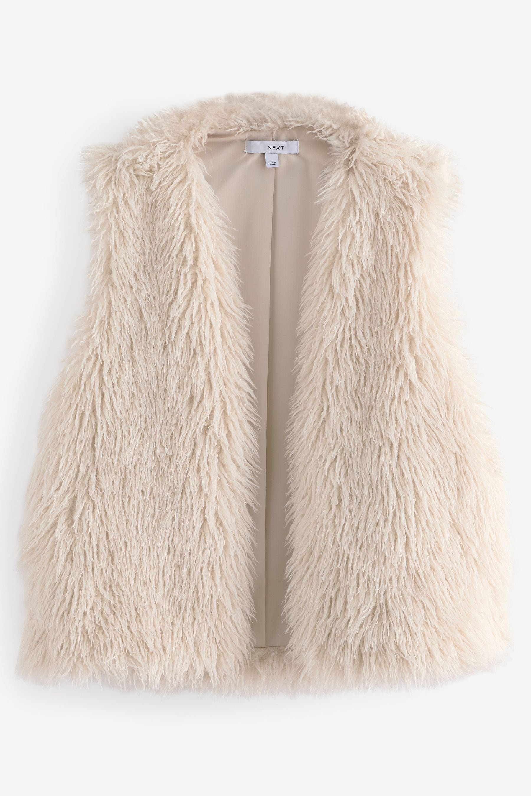 Faux fur gilet next deals