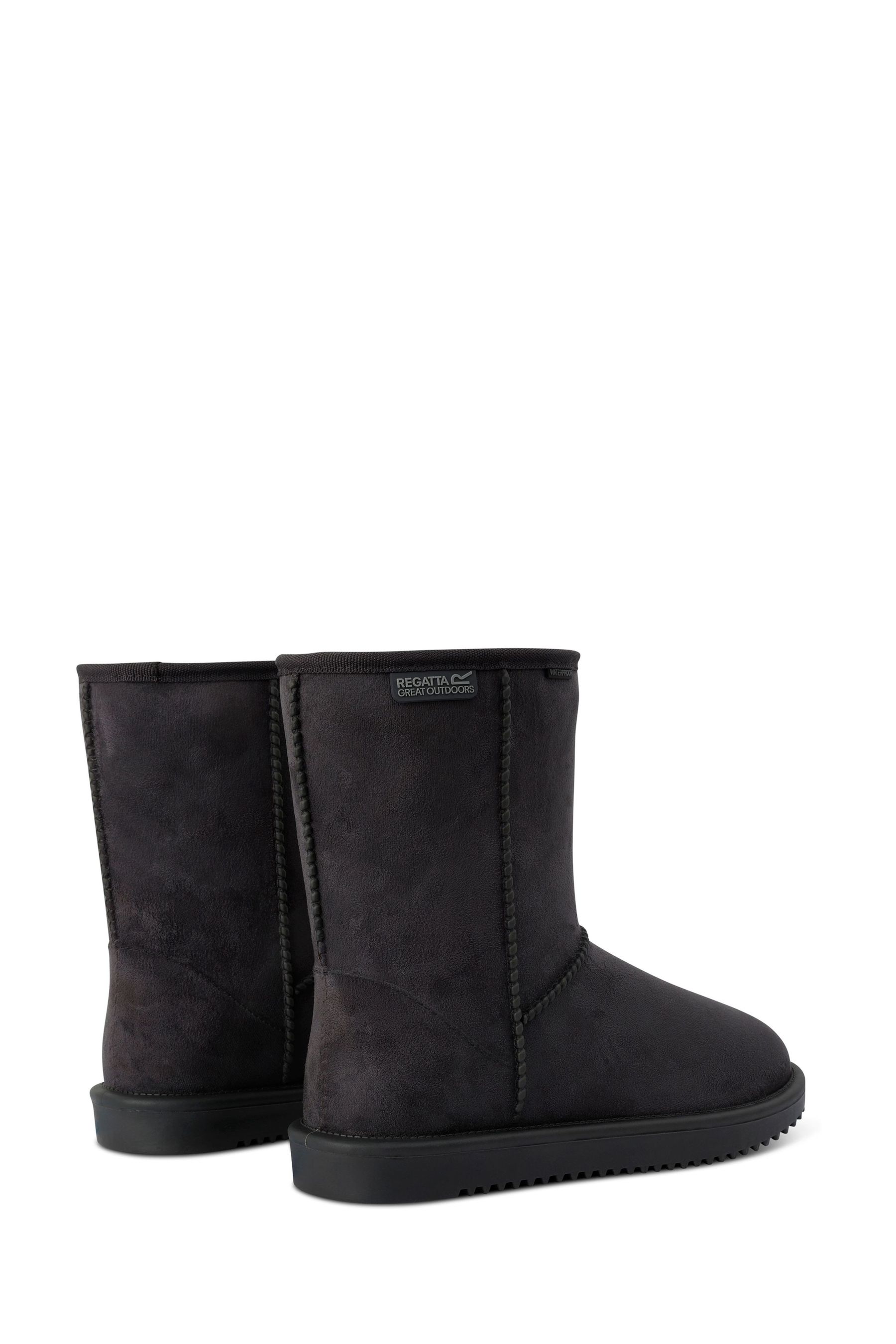 Buy Regatta Black Risley Mid Waterproof Snow Boots from the Next UK online shop