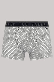 Ted Baker Black Cotton Trunks 3 Pack - Image 4 of 5