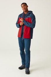 Regatta Blue Red Birchdale Waterproof Jacket - Image 3 of 9