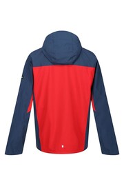 Regatta Blue Red Birchdale Waterproof Jacket - Image 8 of 9