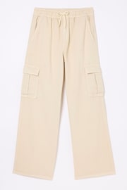 FatFace Natural Carter Cargo Wide Leg Jeans - Image 5 of 5