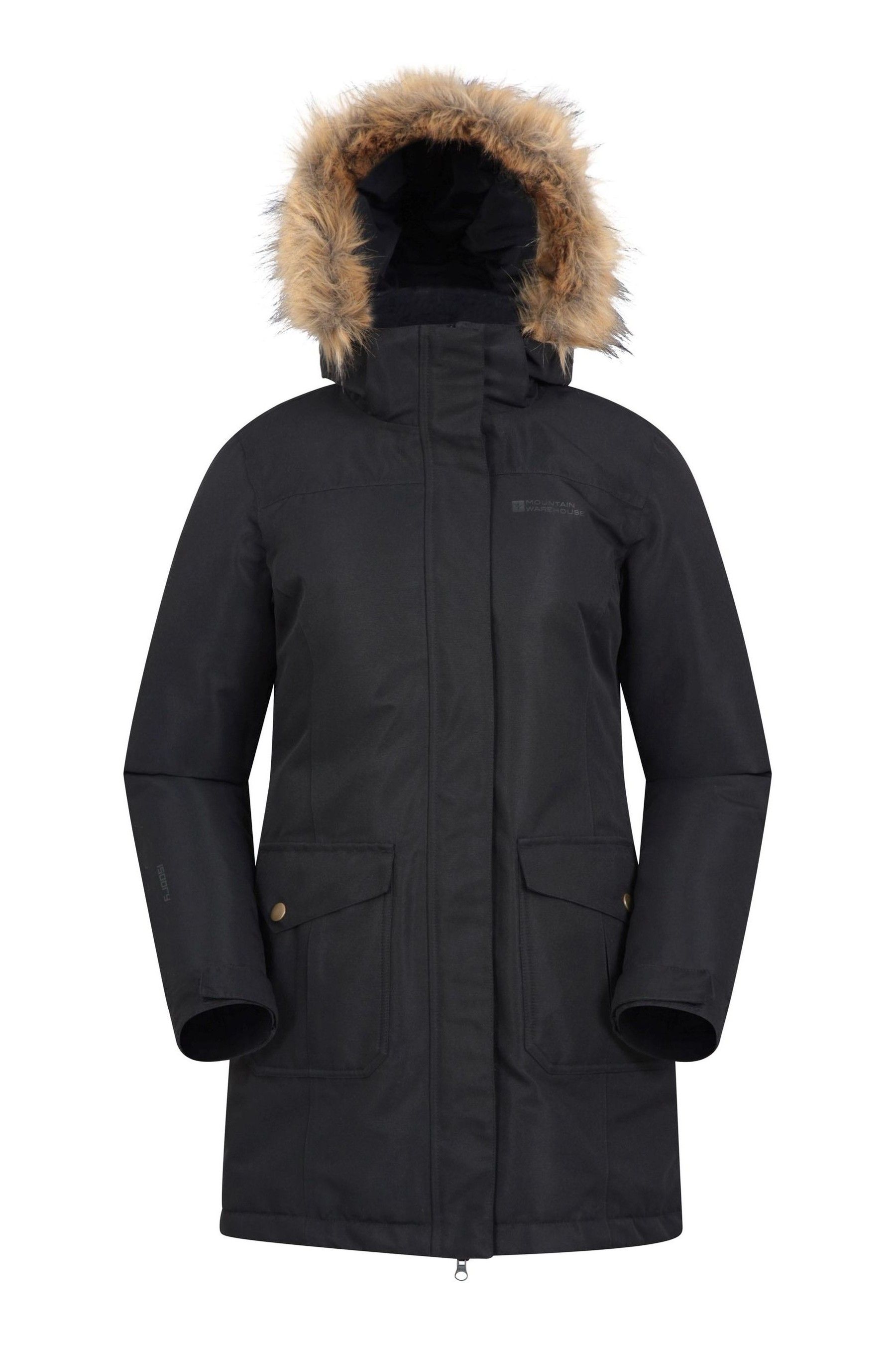 Waterproof long padded coat 2025
