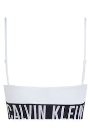 Calvin Klein White Slogan Bralette - Image 4 of 5