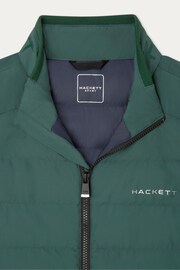 Hackett London Men Green Outerw Gilet - Image 3 of 4