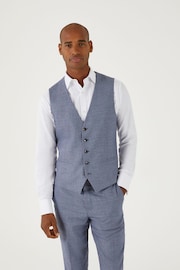 Skopes Jodrell Marl Tweed Suit: Waistcoat - Image 1 of 5