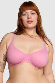 Victoria's Secret PINK Pink Moonstone Soft Stretch Unlined Scoop Bra - Image 1 of 3