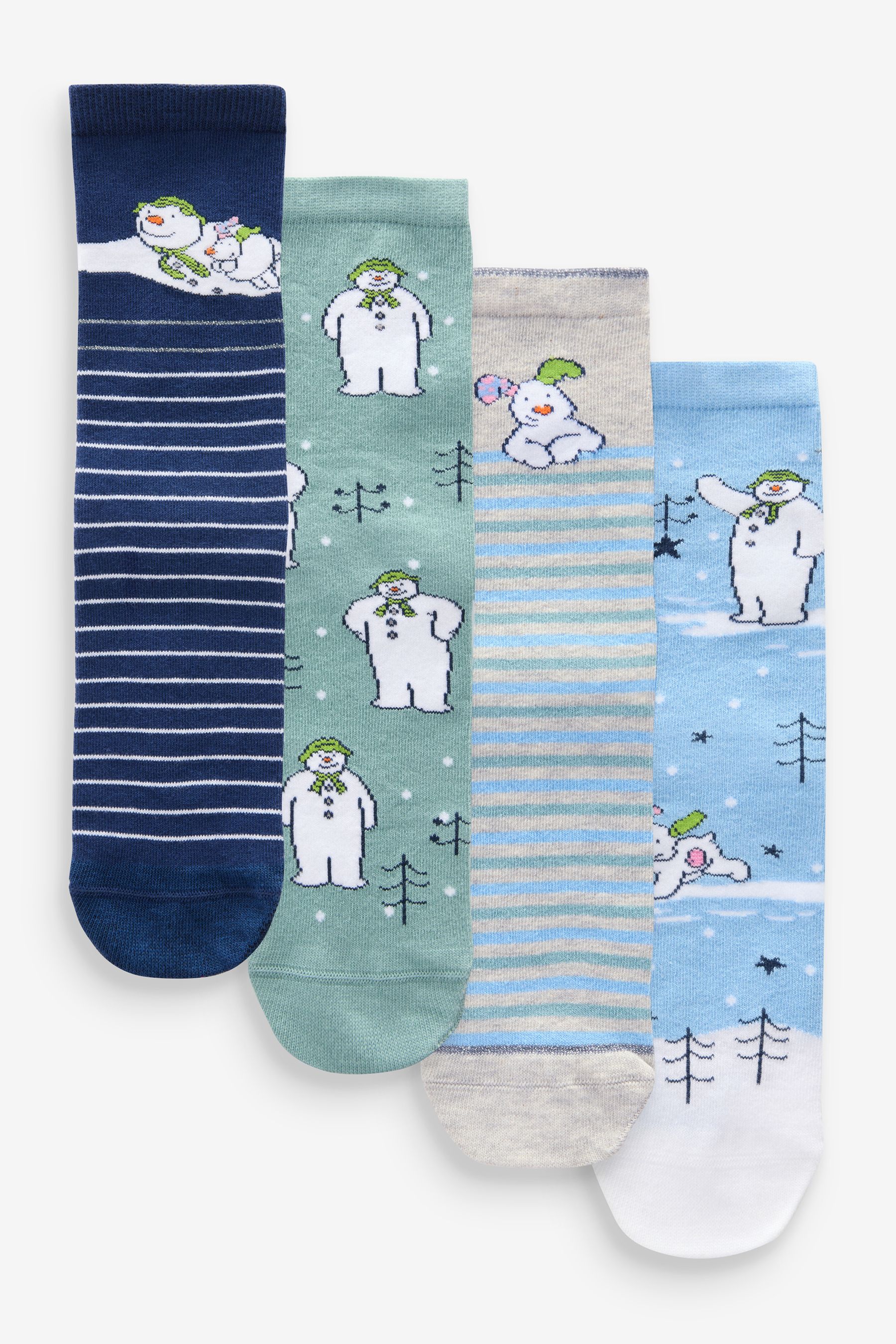 Buy The Snowman Christmas Ankle Socks 4 Pack from the Next UK online shop
