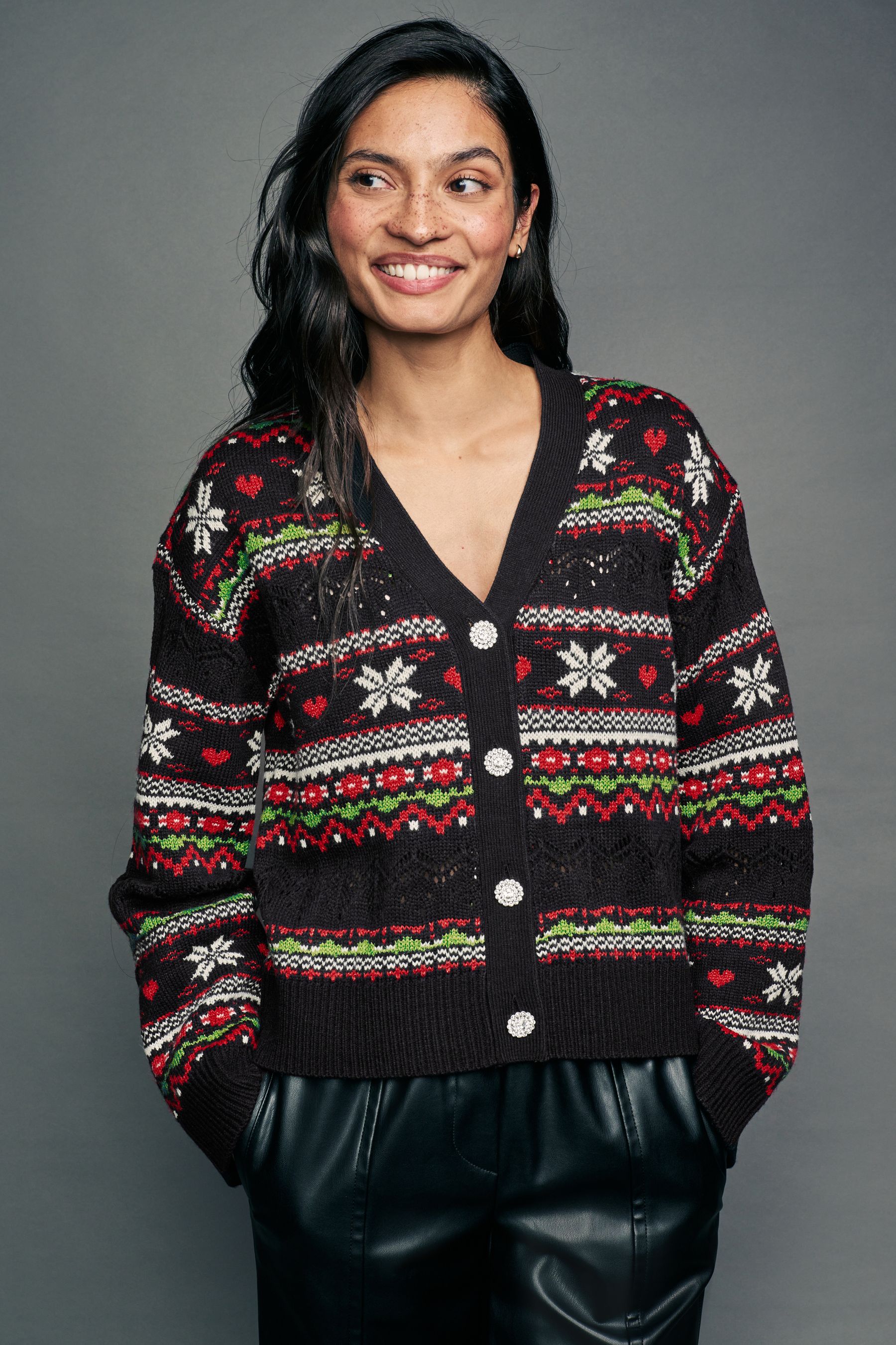 Xmas cardigan hotsell