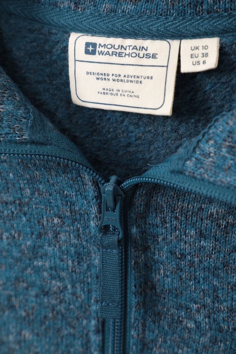 Mountain Warehouse Blue Womens Idris Half Zip Fleece - Image 5 of 5