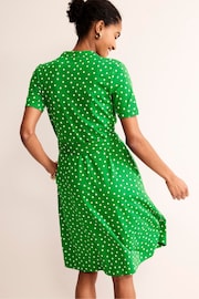 Boden Green Petite Julia Short Sleeve Shirt Dress - Image 3 of 5