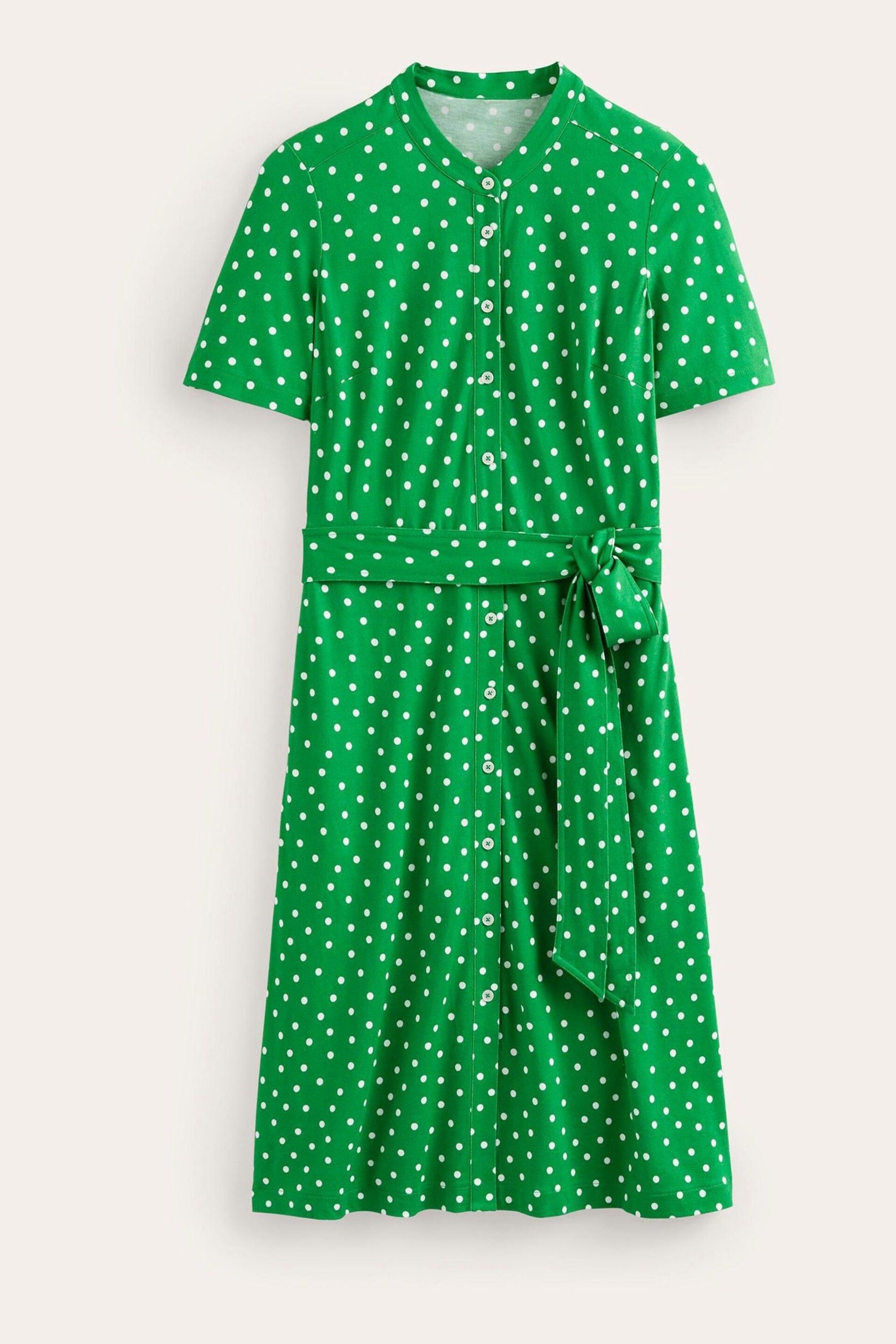 Boden Green Petite Julia Short Sleeve Shirt Dress - Image 5 of 5