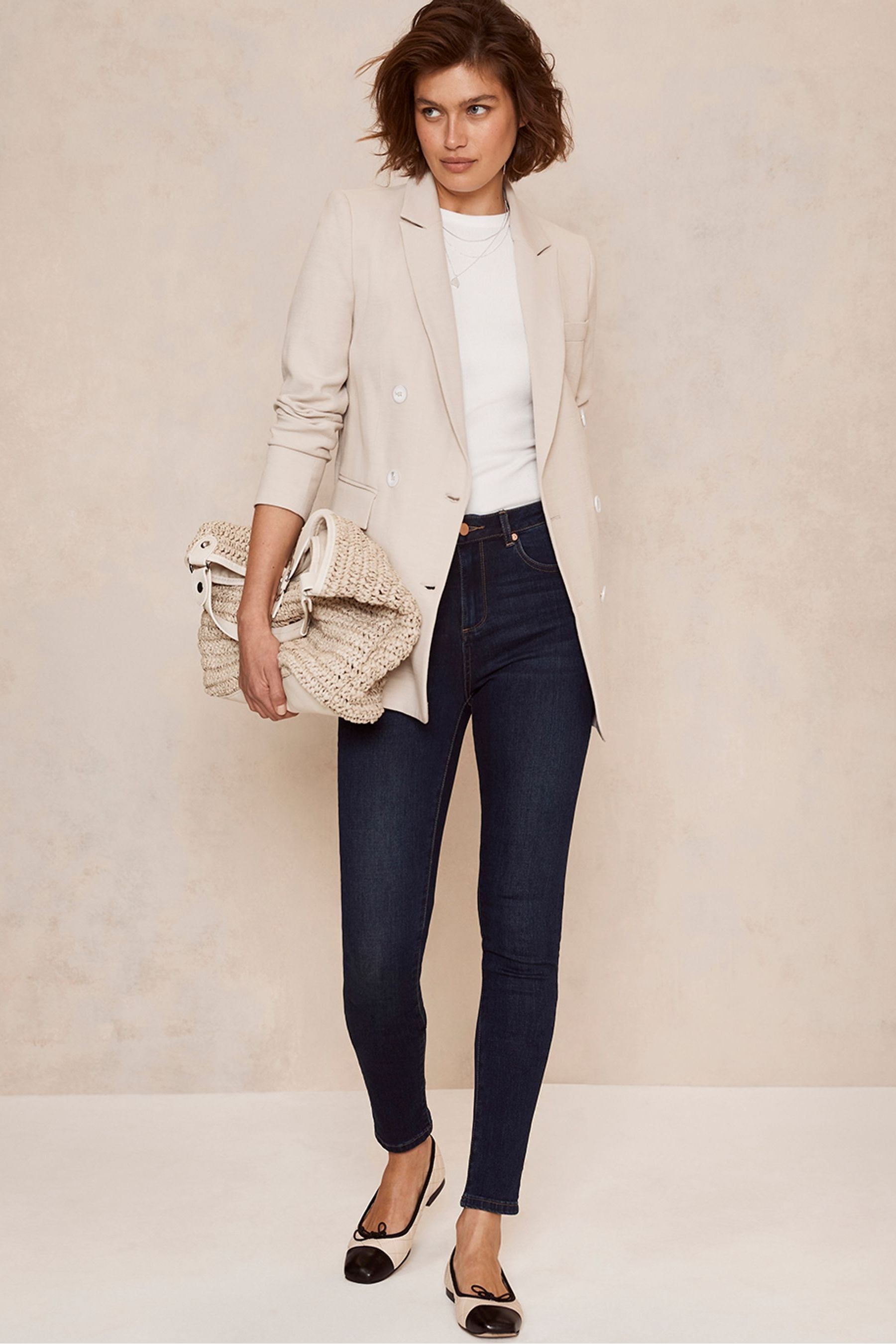 Buy Mint Velvet Blue Maryland Skinny Jeans from the Next UK online shop