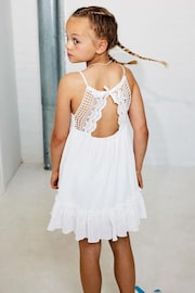Name It White Lace Detail Dress - Image 2 of 4