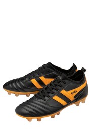 Gola Black Mens Ceptor MLD Pro Microfibre Lace-Up Football Boots - Image 2 of 5