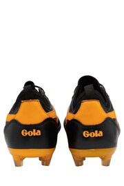 Gola Black Mens Ceptor MLD Pro Microfibre Lace-Up Football Boots - Image 3 of 5