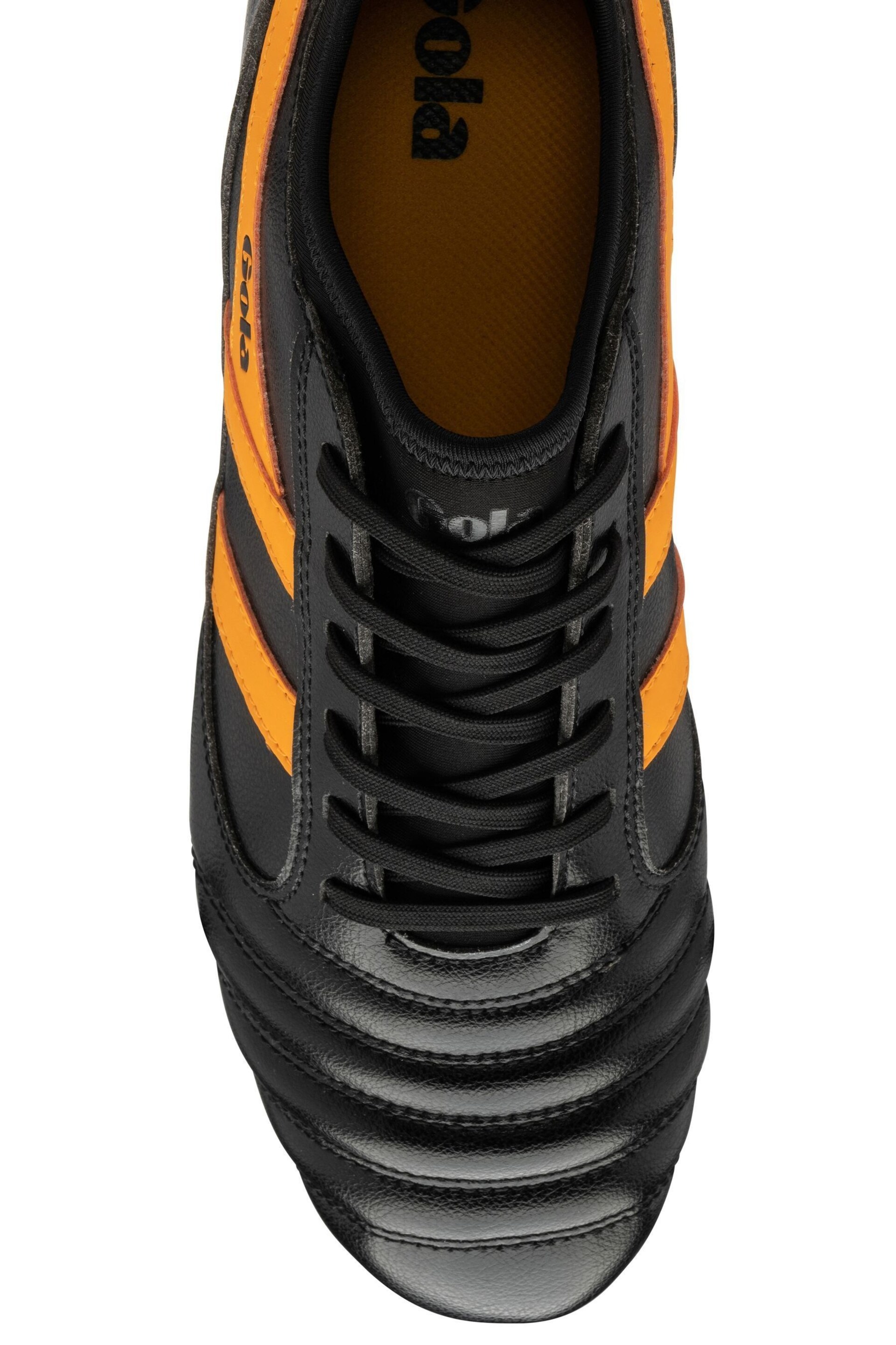 Gola Black Mens Ceptor MLD Pro Microfibre Lace-Up Football Boots - Image 5 of 5