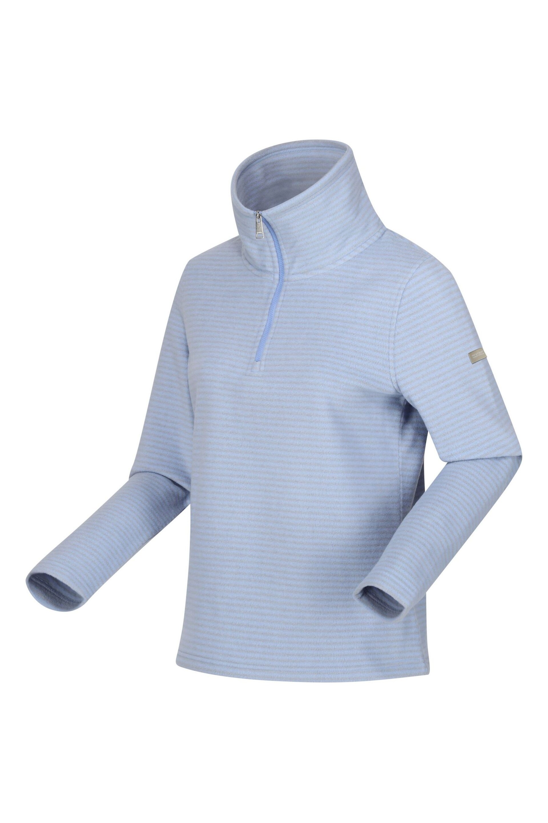 Regatta Blue Solenne Half Zip Fleece - Image 7 of 7