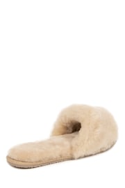 Just Sheepskin Brown Ladies Lily Slider Slippers - Image 4 of 5