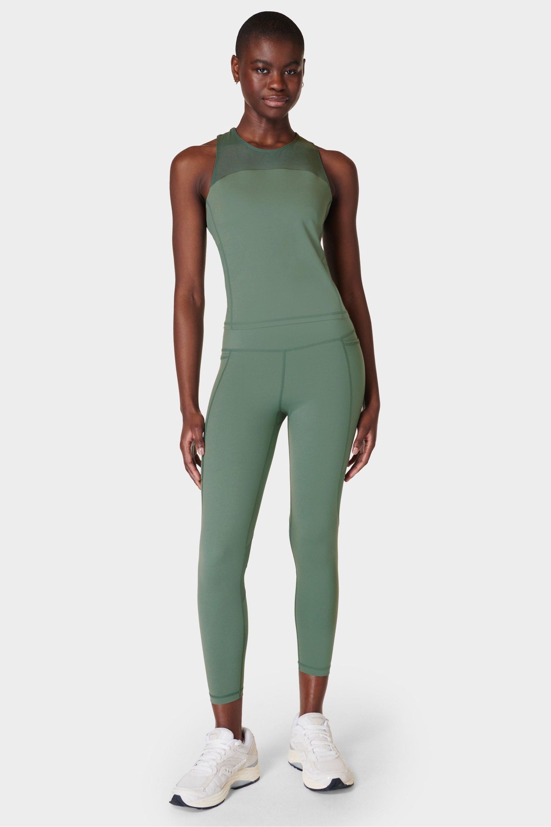 Forest green workout leggings sale
