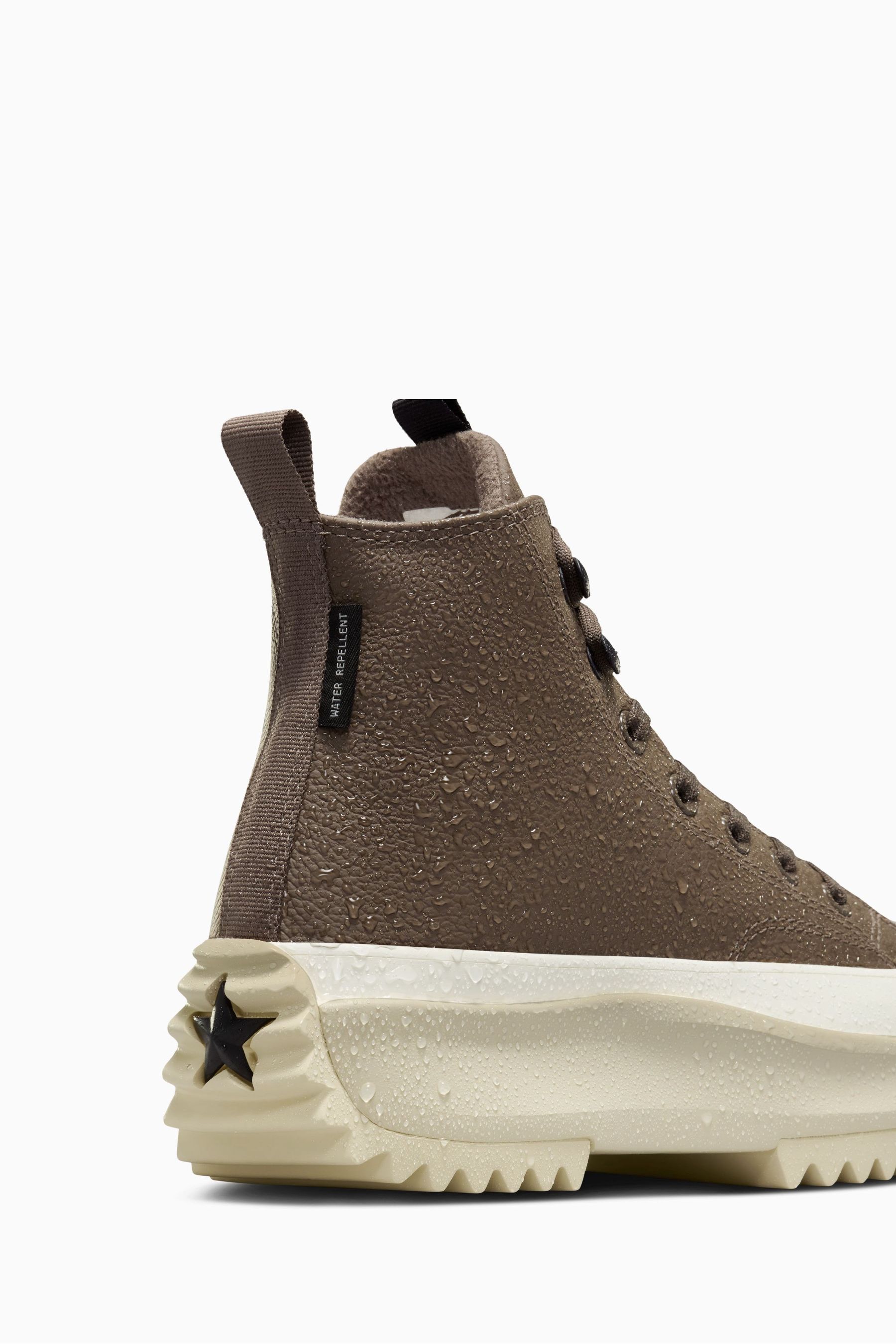 Buy Converse Brown Leather Run Star Hike Trainers from the Next UK online shop