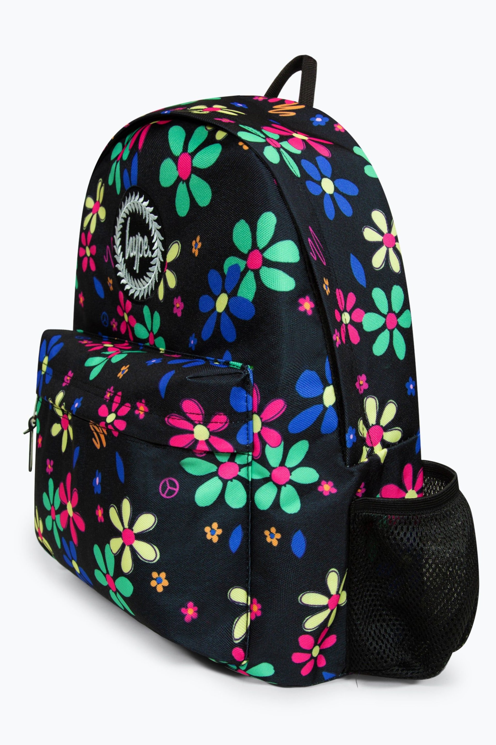 Hype. Hand Drawn Floral Backpack - Image 3 of 11