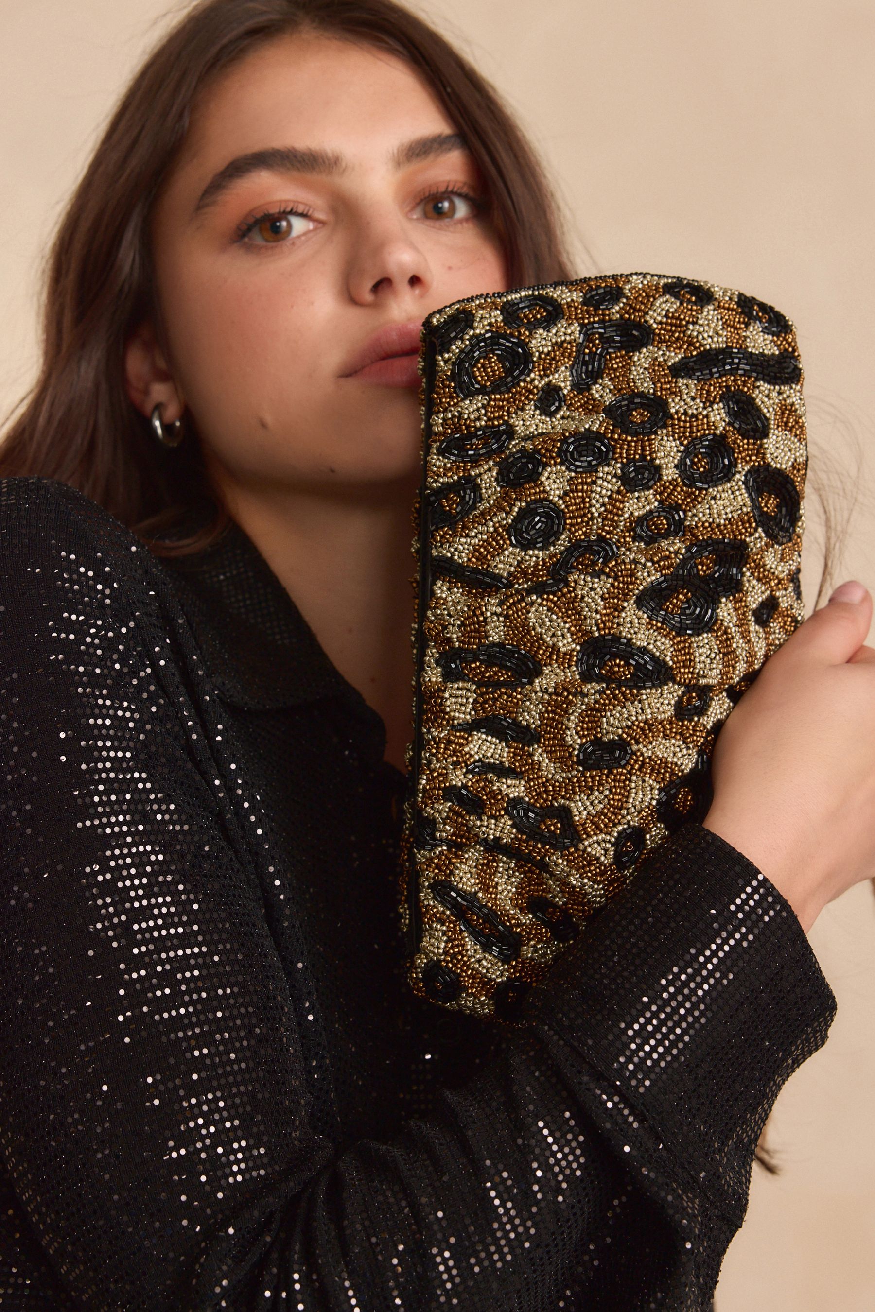 Animal clutch bag shop