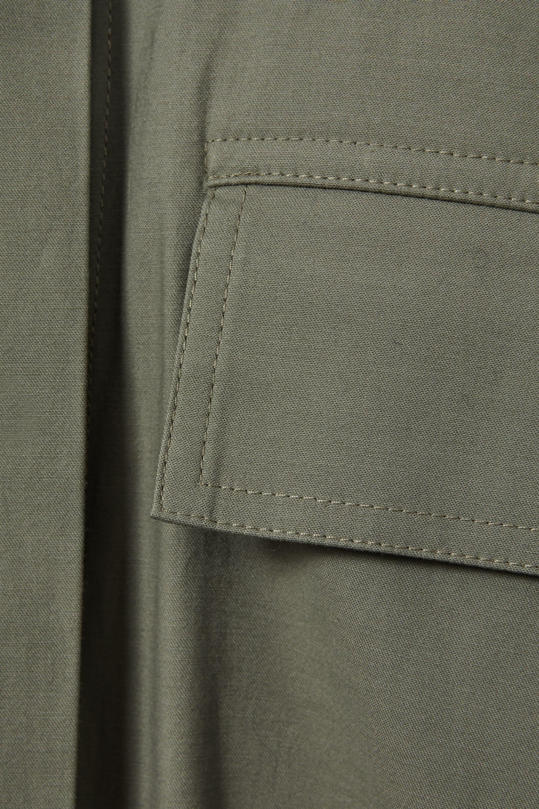 Buy Reiss Khaki Milly Pleated Belted Mini Dress from the Next UK online shop
