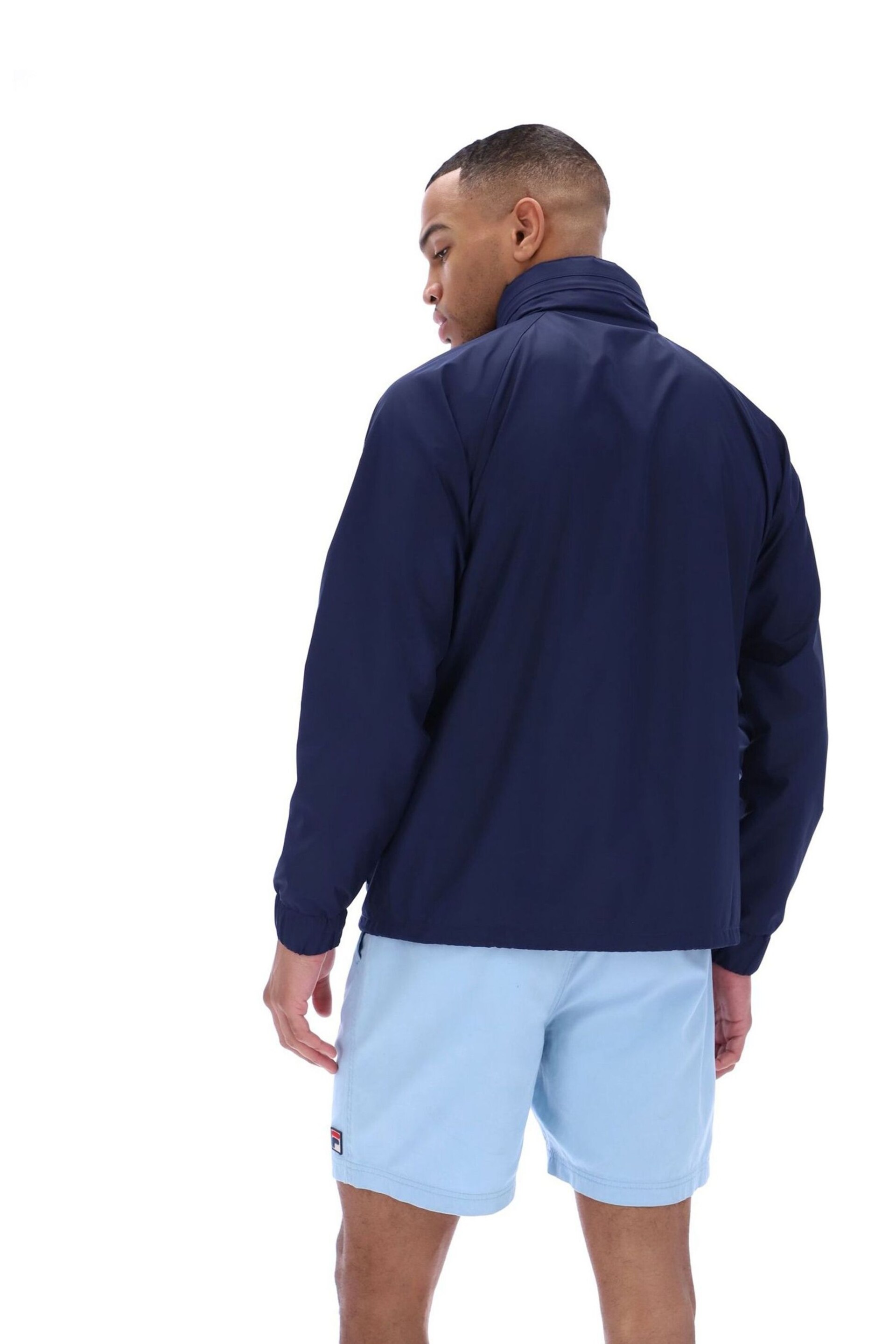 Fila Blue Ronnie Raglan Lightweight Jacket - Image 4 of 4