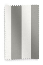 Laura Ashley Steel Grey Lille Stripe Made to Measure Curtains - Image 9 of 9