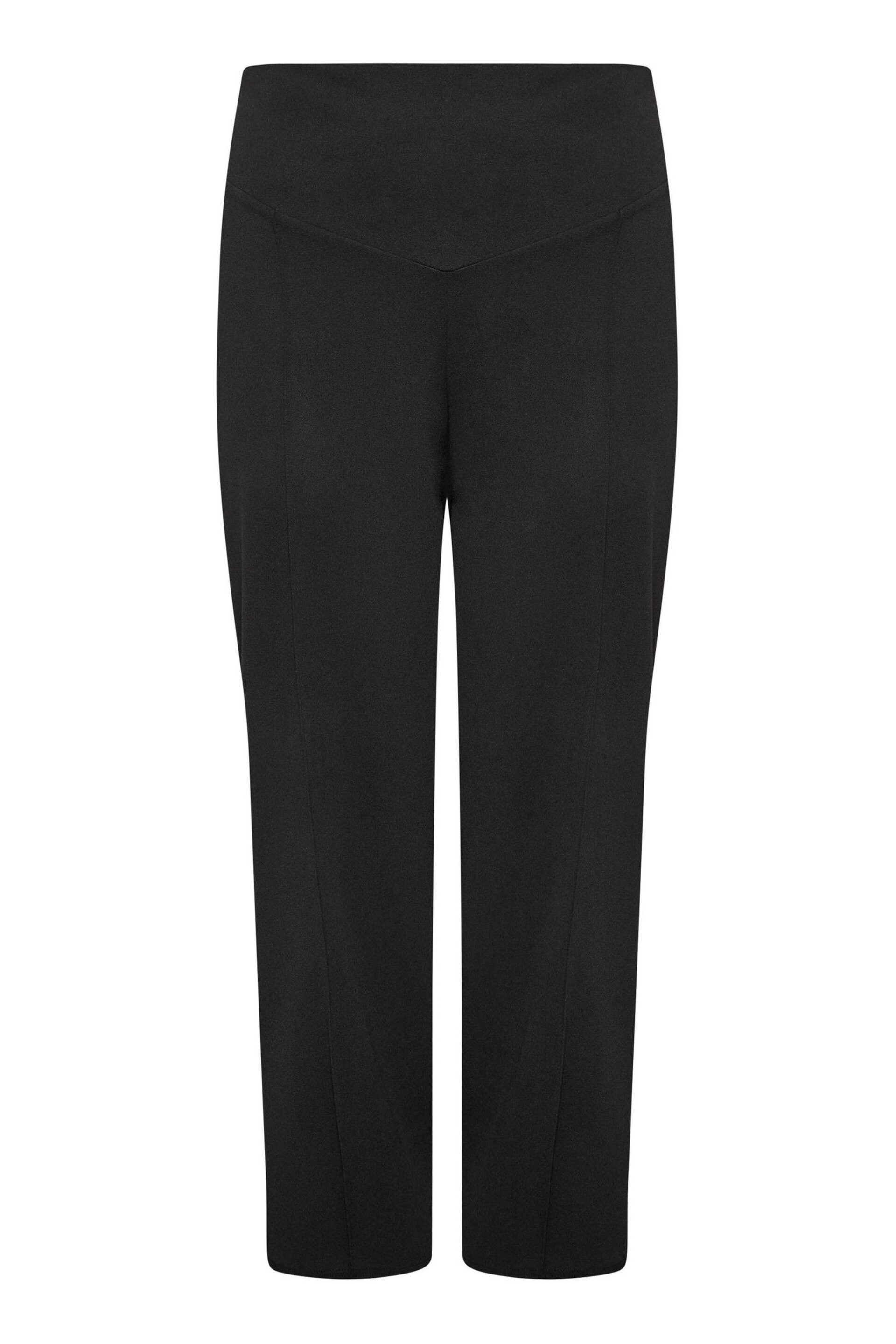 Yours Curve Black Panelled Trousers - Image 5 of 5