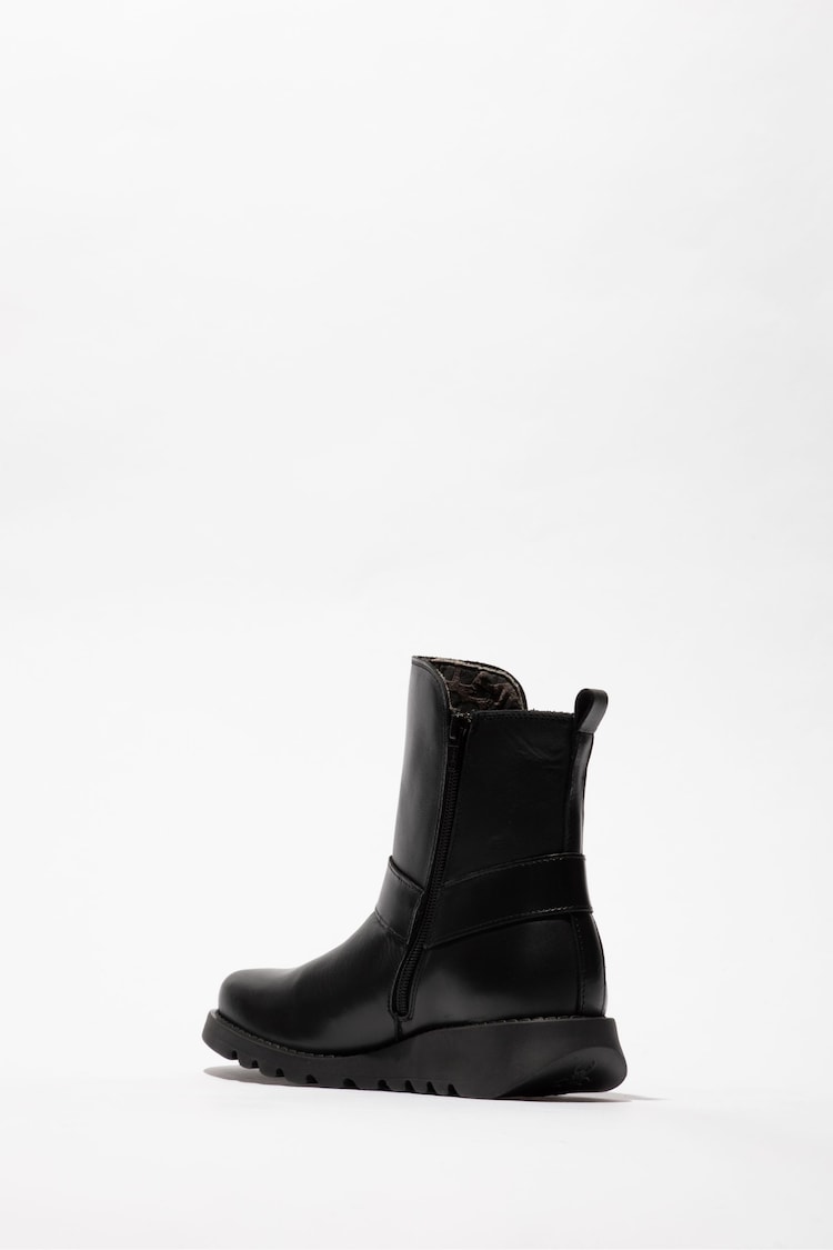 Fly London Soch Ankle Black Boots - Image 4 of 4